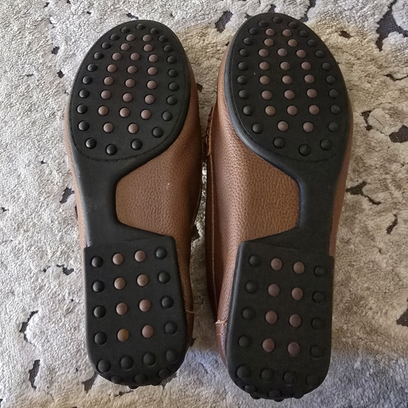 Kelly & Katie Tan Leather Loafers for Men - Picture 3 of 5